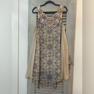 Free People Beaded dress